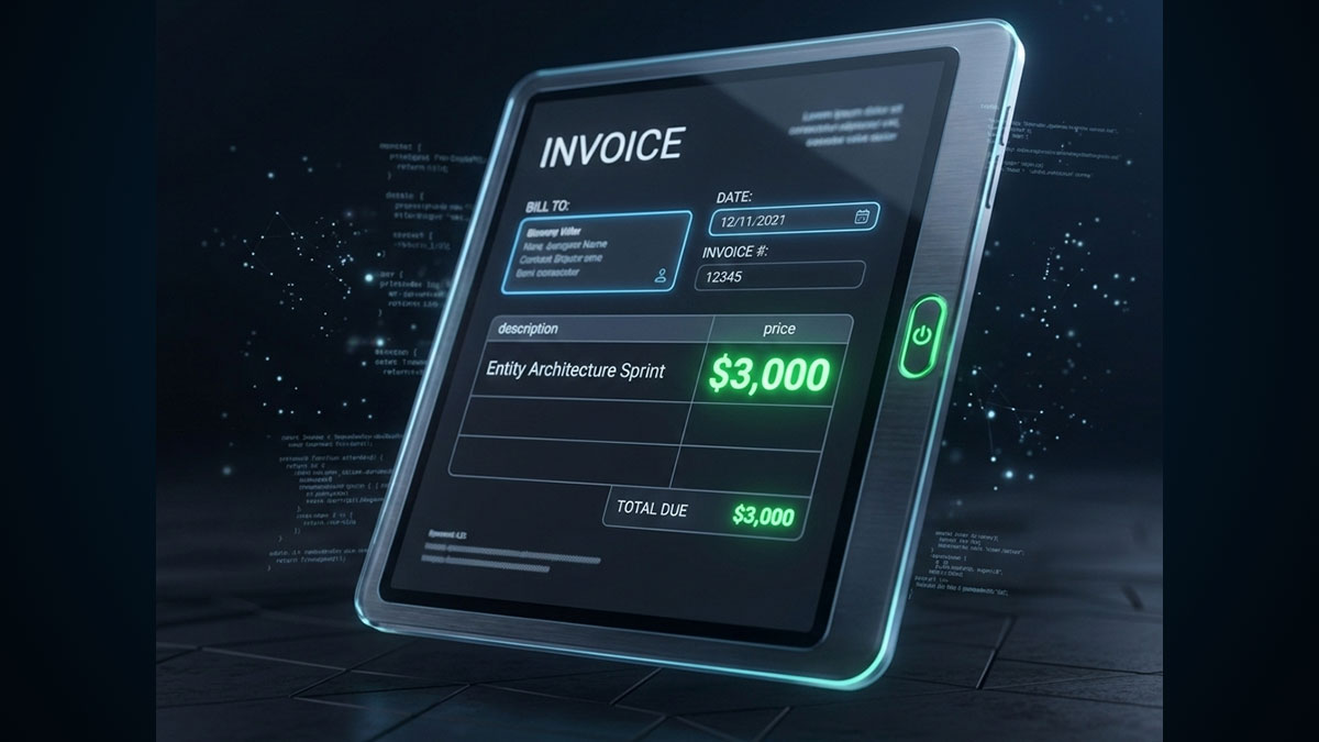 High-Ticket Entity SEO Invoice