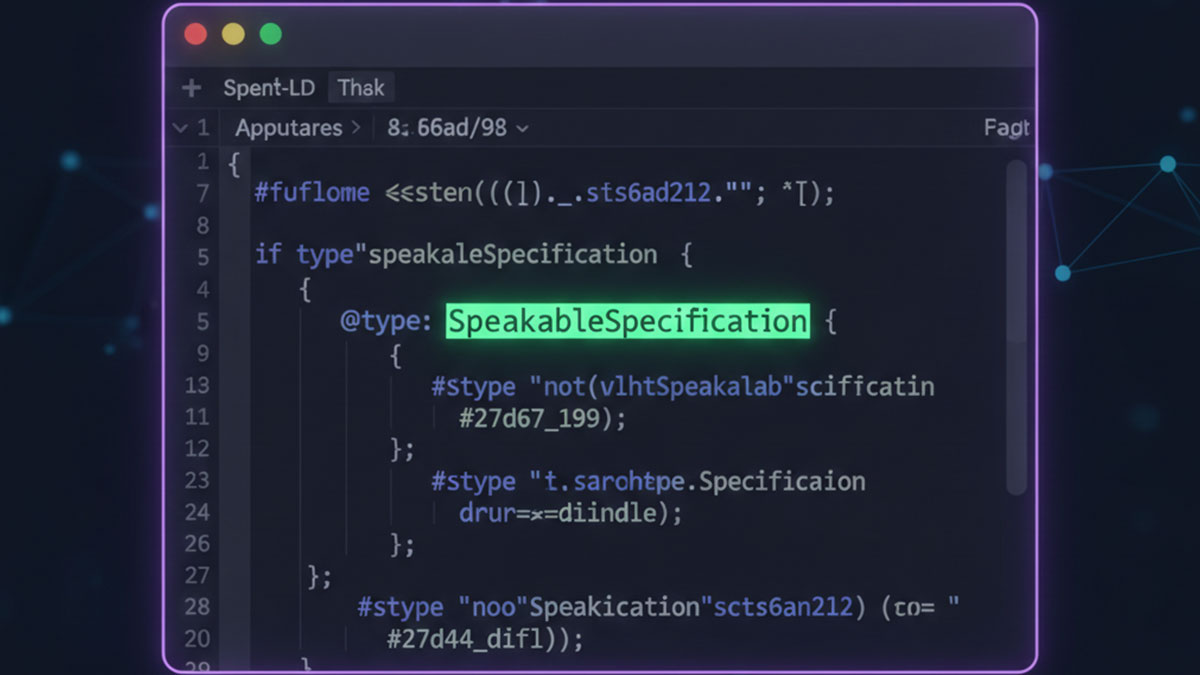 Speakable JSON-LD Output