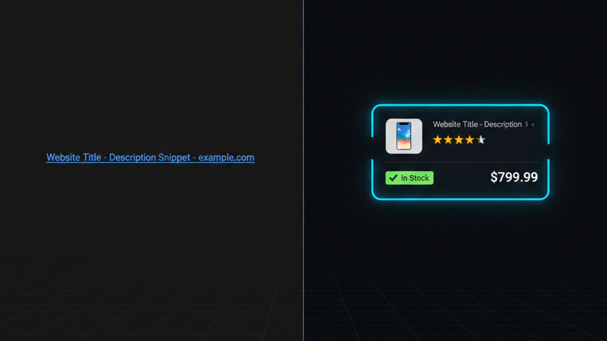 Standard Link vs Rich Snippet